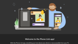 Fitur Phone Link di Windows 11 yang bisa terhubung dengan iPhone.