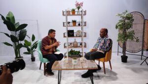Maximus Tipagau dalam program Podcast JPP Talk di Promedia.