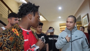 Potret Streamer iShowSpeed dan YouTuber Celozz di Indonesia.