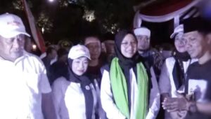 Bupati Banyuwangi Ipuk Fiestiandani meresmikan Langgar Art di Dusun Temurejo, Desa Kembiritan, Kecamatan Genteng.