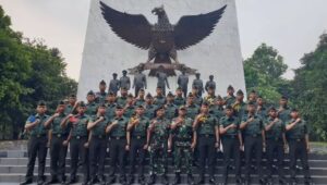 Potret Monumen Pancasila di Jakarta.