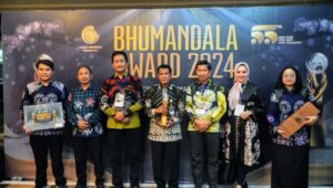 Pemerintah Kota Bontang kembali berhasil mendapatkan penghargaan bergengsi, yakni Bhumandala Award dalam Kategori Kinerja Simpul Jaringan Informasi Geospasial Terbaik.