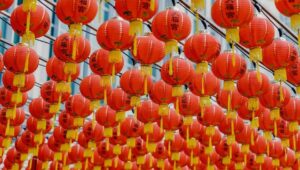 Ilustrasi libur Imlek di China