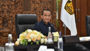 Potret Menteri Energi dan Sumber Daya Mineral (ESDM), Bahlil Lahadalia.