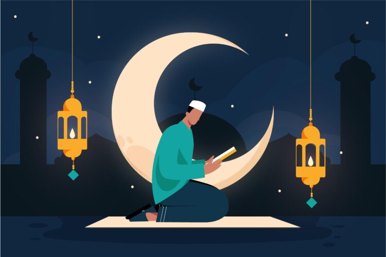 Ilustrasi. Malam lailatul qadar dirahasiakan oleh Allah swt waktunya.