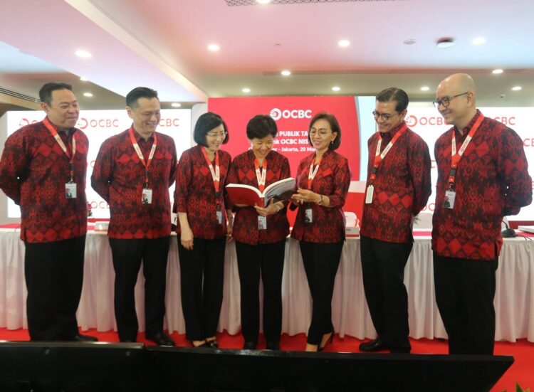 PT Bank OCBC NISP Tbk (OCBC) menggelar Rapat Umum Pemegang Saham Tahunan (RUPST) 2025 di OCBC Tower, Jakarta.