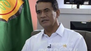 Menteri Pertanian RI, Amran Sulaiman (kanan).