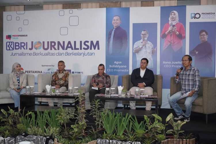 BRI bersama Promedia Teknologi Indonesia menghadirkan "BRI Journalism 360," seminar yang membahas peningkatan kualitas jurnalistik serta tantangan era digital.