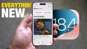Ilustrasi iOS 18.4. Apple telah mengeluarkan update 18.4.1.