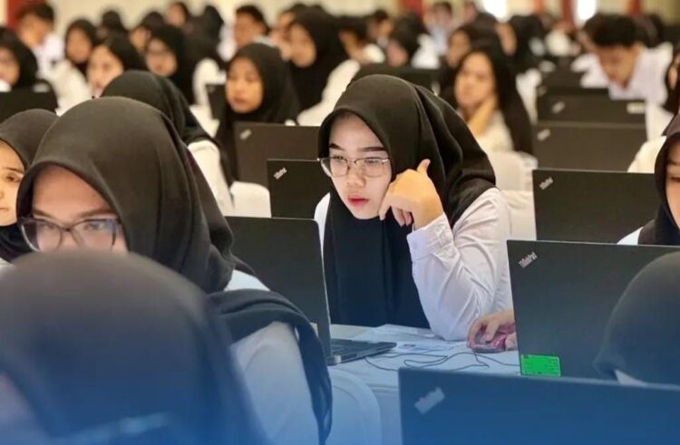Ilustrasi tes CASN. Wacana penambahan batas usia pensiun PNS jadi polemik.