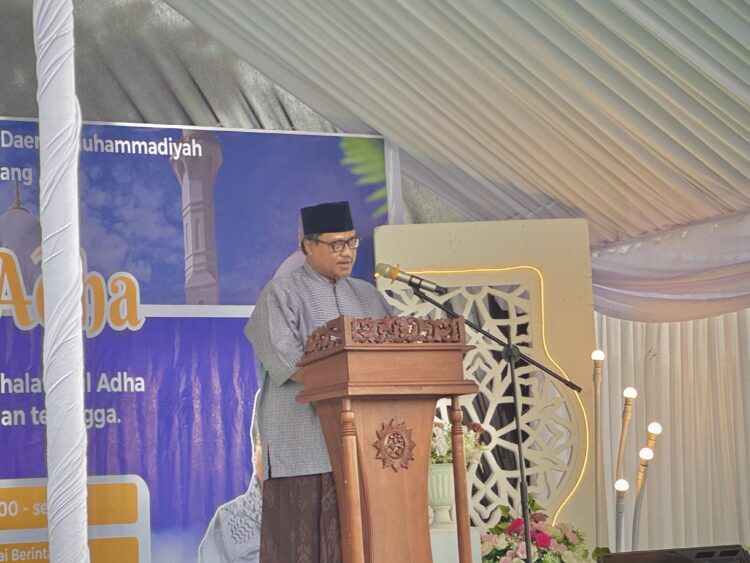 Dr. Asykuri ibn Chamim, Sekretaris Majelis Tabligh Pimpinan Pusat Muhammadiyah, menyerukan agar ibadah qurban pada Idul Adha 1446 H./06 Juni 2025 menjadi momentum transformasi diri menuju ketaqwaan.