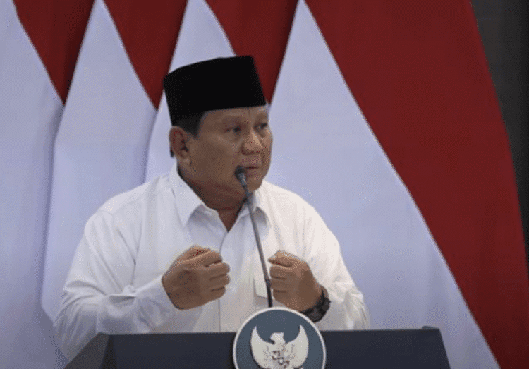 Presiden Republik Indonesia (RI), Prabowo Subianto.