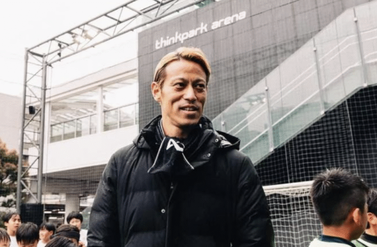 Pemain legendaris Timnas Jepang, Keisuke Honda.