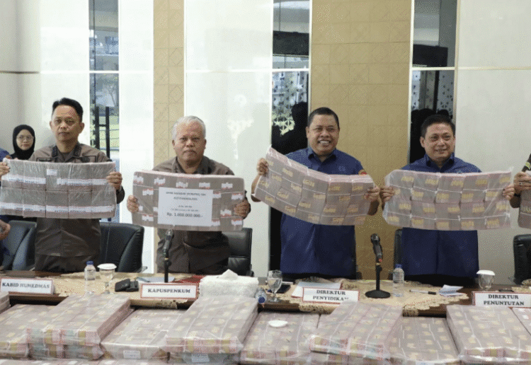 Kejagung menyita uang senilai lebih dari Rp11 triliun dalam lanjutan kasus dugaan korupsi pemberian fasilitas CPO.