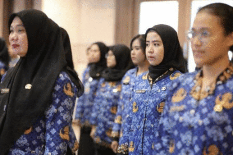 Potret para anggota Aparatur Sipil Negara (ASN).