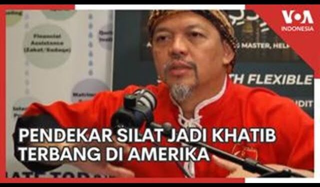 pendekar silat jadi khatib terbang di amerika